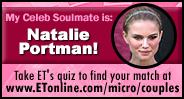 ETonline: Who's Your Celebrity Soulmate?